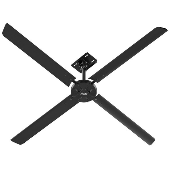 Hunter XP 10 foot HVLS Ceiling Fan w/ Remote 2500 Sq Ft Coverage 120 Volt 72291