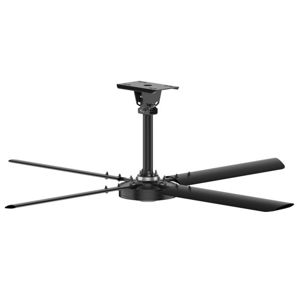 Hunter XP 8 foot HVLS Ceiling Fan w/ Remote 1600 Sq Ft Coverage 120 Volt  72292