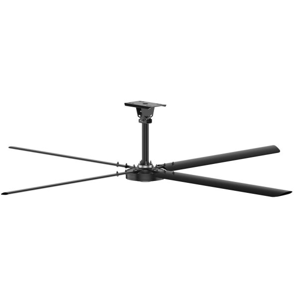 Hunter XP 12 foot HVLS Ceiling Fan 1w/ Remote 3600 Sq Ft Coverage 120 Volt  72290