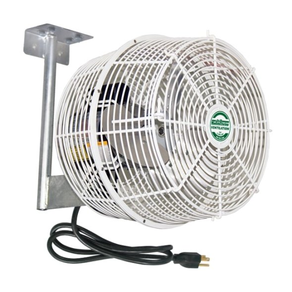 Green Breeze HAF Fan 12 inch w/ 10 ft Cord & Plug 115V 1020 CFM VGB12