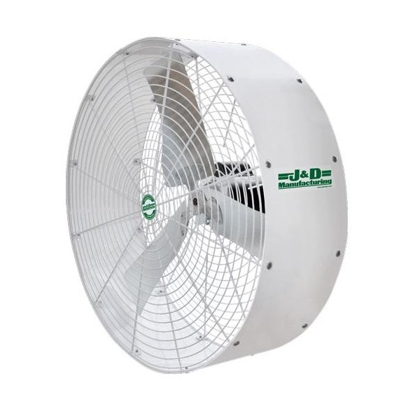 Poly Stormer White Recirculation Fan 36 inch 8070 CFM 1 Speed VPS36A