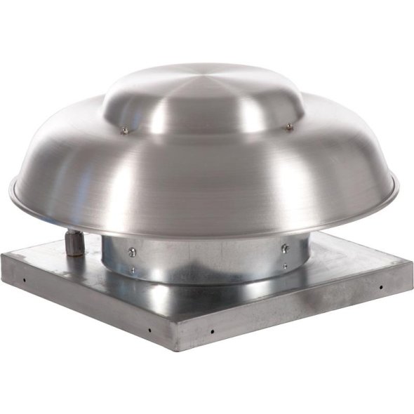 FloAire Axial Downblast Roof Exhaust Fan 10 Inch 501 CFM Direct Drive DDAR10