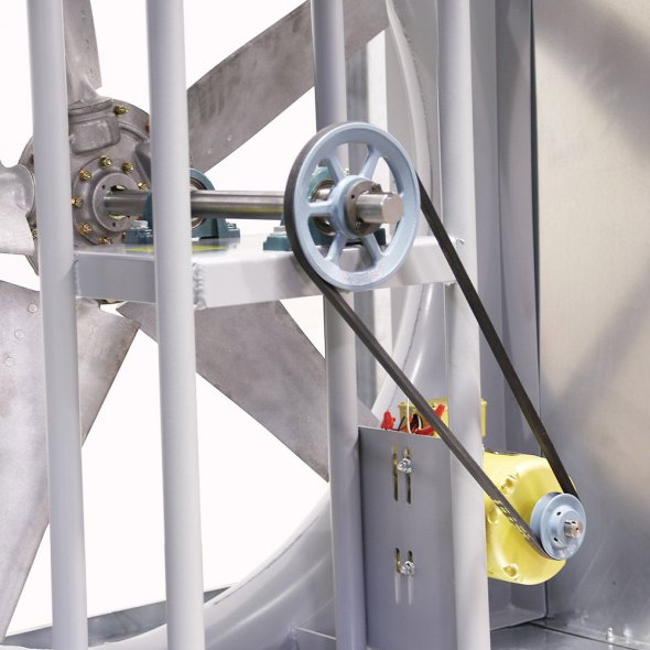 FHIR Reversible Fan 30 inch 8400 CFM 3 Phase Belt Drive FHIR3015T-X-BD