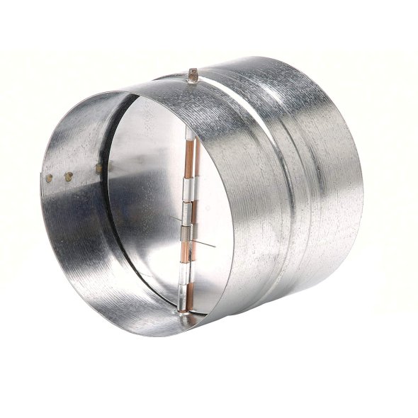 Round Steel 5 inch Backdraft Damper CAR125