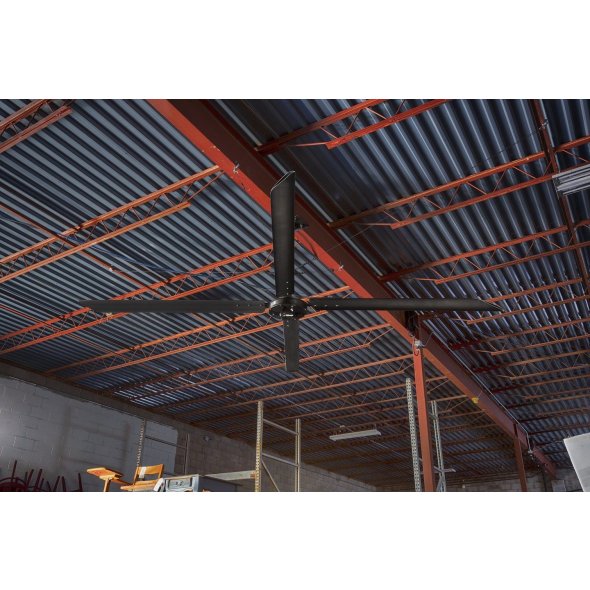 Hunter ECO HVLS Ceiling Fan 8 foot 1600 Sq Ft Coverage 3 Phase 220V 72280