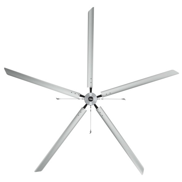 Hunter Titan 18 foot HVLS Ceiling Fan 12769 Sq Ft Coverage 3 Phase 460V 72252