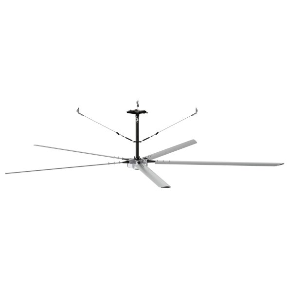 Hunter Titan 18 foot HVLS Ceiling Fan 12769 Sq Ft Coverage 3 Phase 460V 72252