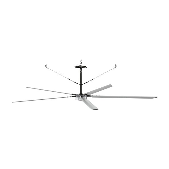 Hunter Titan 16 foot HVLS Ceiling Fan 10000 Sq Ft Coverage 220 Volt 72263