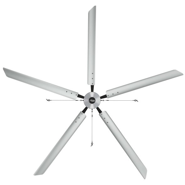 Hunter Titan 14 foot HVLS Ceiling Fan 7744 Sq Ft Coverage 3 Phase 460V 72254