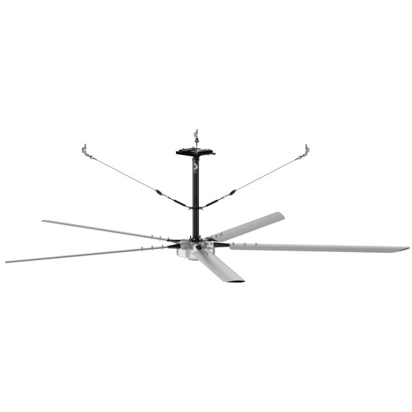 Hunter Titan 14 foot HVLS Ceiling Fan 7744 Sq Ft Coverage 3 Phase 460V 72254