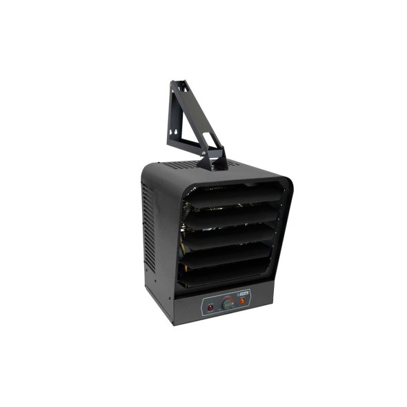 King Compact Garage / Workshop Heavy Duty Heater w/ Thermostat & Mounting Bracket 240V 1 Phase 5kW SKB2405-1-T-B