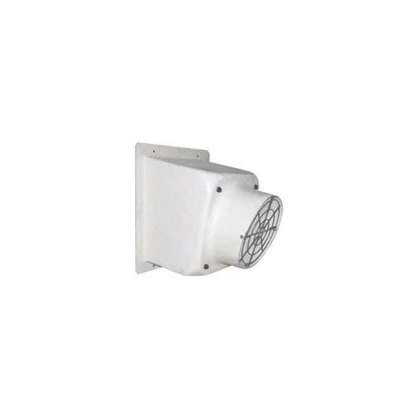 Tornado Fiberglass Exhaust Fan w/ Poly Shutters & Gold Star Motor 36 inch 7859 CFM 1 Speed VFP36N3-GS