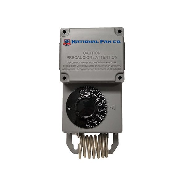 Single Stage Moisture Proof Thermostat Rated 40F - 100F (Heating & Cooling) NFC115