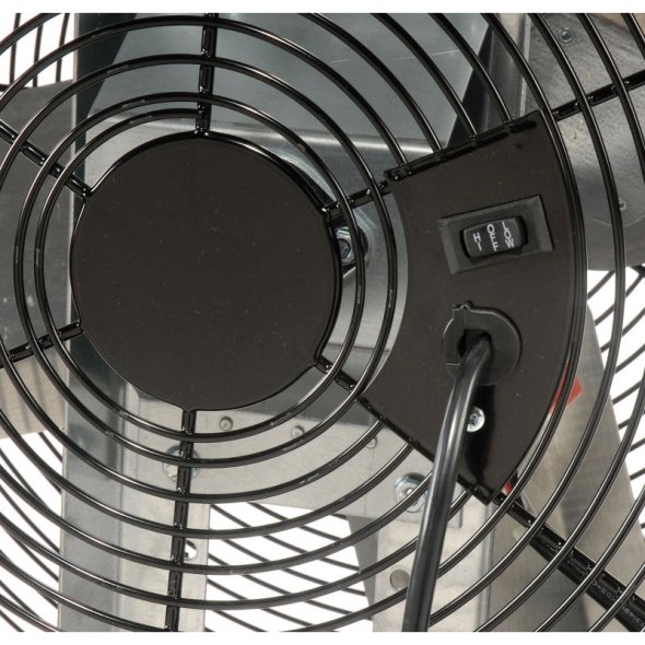 TPI Portable Blower Drum Fan 2 Speed 42 inch 7600 CFM Belt Drive CPB42-B