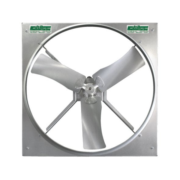 Panel Mount Fan 24 inch 10470 CFM 3 Phase Direct Drive VP243G