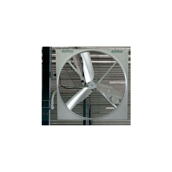 Panel Mount Fan Galvanized Prop 55 inch 29100 CFM 3 Phase Belt Drive VPX55GV51531