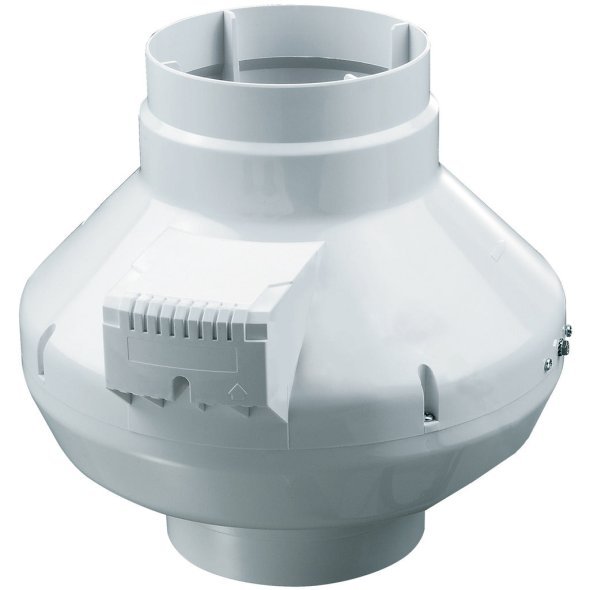 AXP In-Line Duct Fan w/ Cord 6 inch 317 CFM Variable Speed AXP150-C
