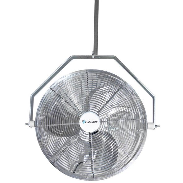 Horizontal Air Flow Outdoor Rated Fan w/ Hanging Bracket 18 inch 2350 CFM Variable Speed HAF18-ZO