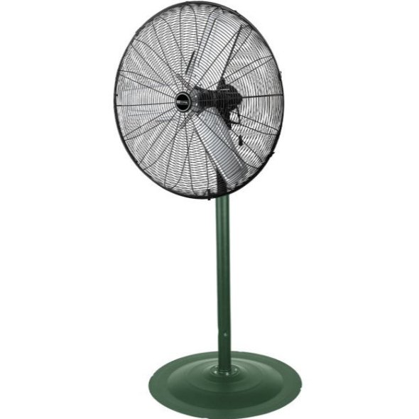 High Velocity Outdoor Rated Oscillating Pedestal Stand Fans 3 Speed 24 inch 7435 CFM PFO-24