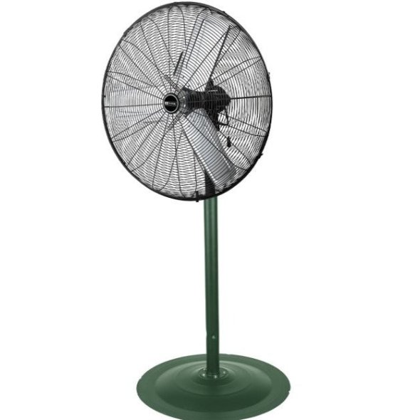 High Velocity Outdoor Rated Oscillating Pedestal Stand Fans 3 Speed 24 inch 7435 CFM PFO-24