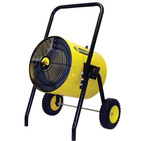 Fostoria Portable Electric Salamander Fan Forced Heater 102390 BTU 30 kW 600V 3 Phase FES-3060-3A