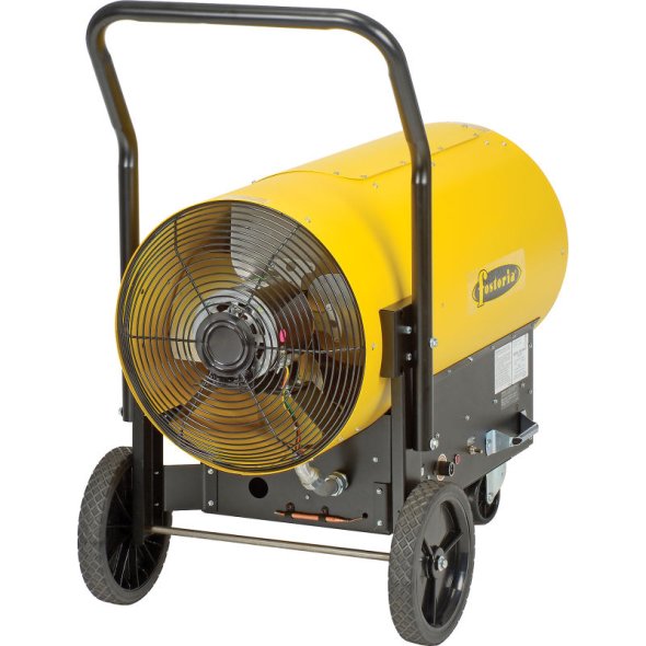 Fostoria Portable Electric Salamander Fan Forced Heater 153585 BTU 45 kW 575V 3 Phase FES-4557-3
