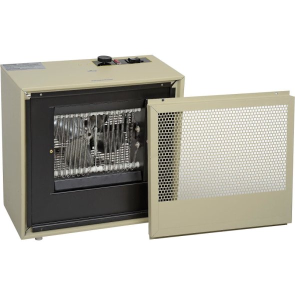 TPI Corp Dual Heat Fan Forced Heater 13650 BTU 240 Volt 1 Phase H474TM-C