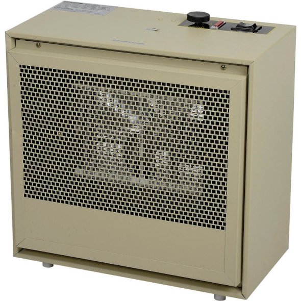 TPI Corp Dual Heat Fan Forced Heater 13650 BTU 240 Volt 1 Phase H474TM-C