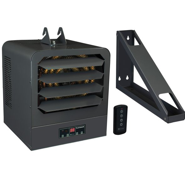 KB Platinum Electric Unit Heater w/ Remote & Mounting Bracket 51200 BTU 208V 1 Phase KB2015-1-P-FB