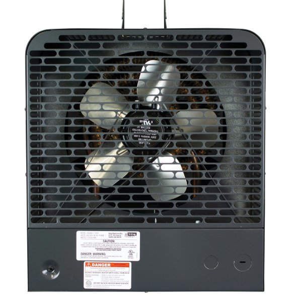 KB ECO2S 2-Stage Garage Heater w/ IR Remote & Mounting Bracket 42700 BTU 240/208V KB2412-1-ECO2S-PLUS-FB