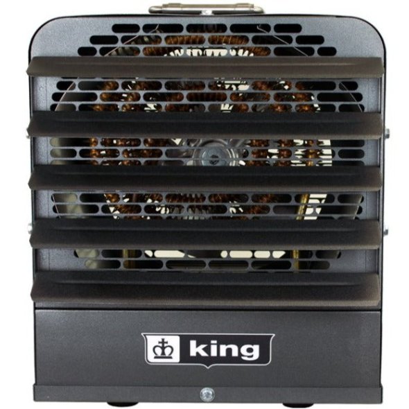 King PKB-FM Industrial Portable Unit Heater w/ 6 Ft Cord 17061 BTU 208V 3 Ph PKB2005-3-T-FM