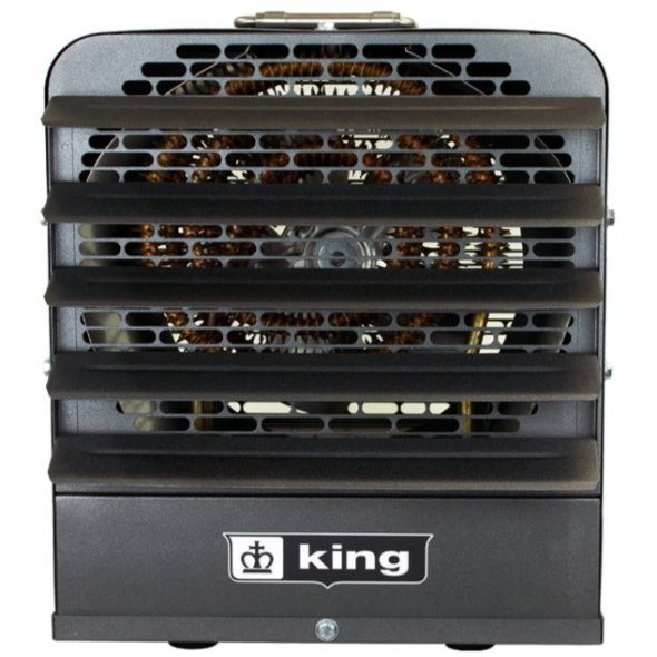 King PKB-FM Industrial Portable Unit Heater w/ 6 Ft Cord 25591 BTU 208V 3 Ph PKB2007-3-T-FM