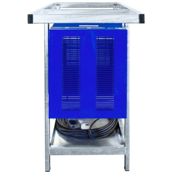 King Industrial Portable Outdoor Rated Unit Heater w/ 100' Cord 51200 BTU 208V 1 Ph PCKF2015-1