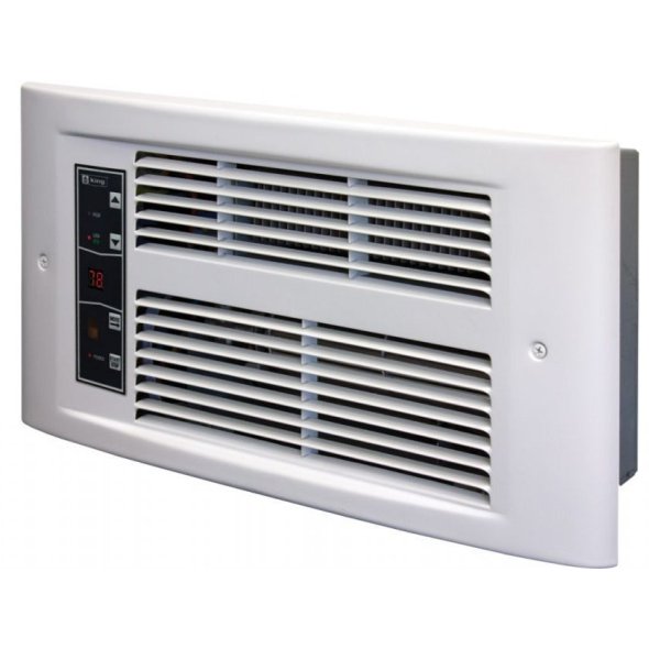 King PX ECO2S Designer Electronic Wall Heater 5120 BTU 120V PX1215-ECO-WD-R