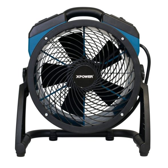 XPOWER Axial Air Mover Fan w/ Rack 12 inch 4 Speed 1300 CFM P-26AR