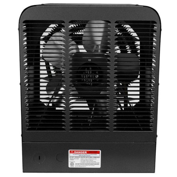 King Compact Garage / Workshop Heavy Duty Heater w/ Thermostat & Mounting Bracket 208V 1 Phase 7kW SKB2007-1-T-B