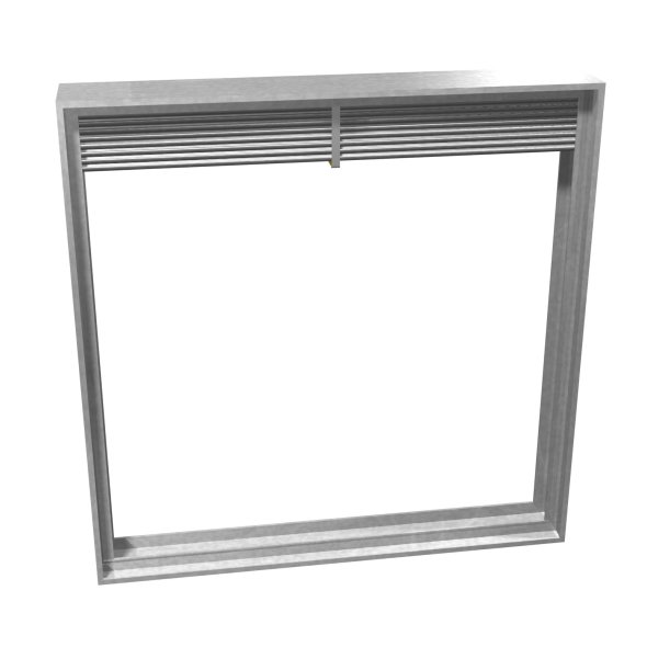 Type A Fire Rated Damper 24 inch Vertical Orientation 1-1/2 Hour Rating FDVA24X24