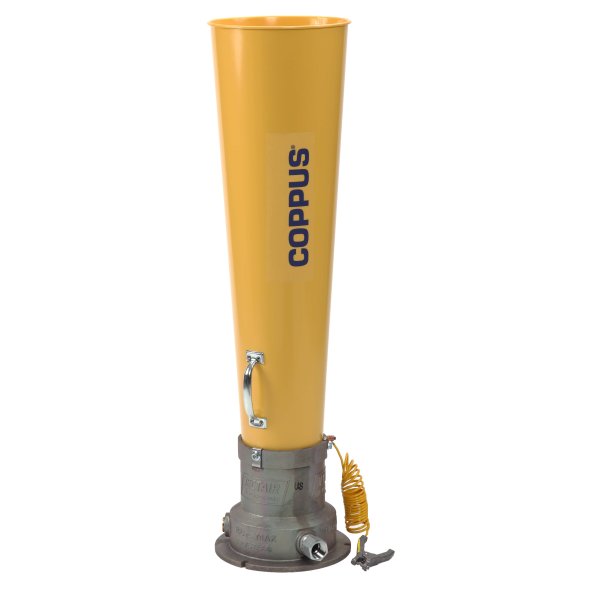 Coppus Jectair HP 12 inch Compressed Air Fan 4500 CFM at 80 PSIG Inlet Pressure 6HP