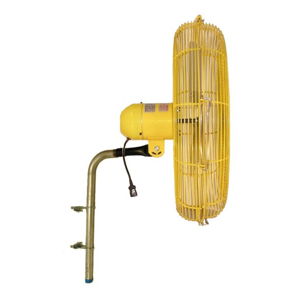 Jan Fan I-Beam Mount Air Circulator 24 inch 2 Speed w/ Drop Cord Switch 6210 CFM JF-BMF24-DCS-Y