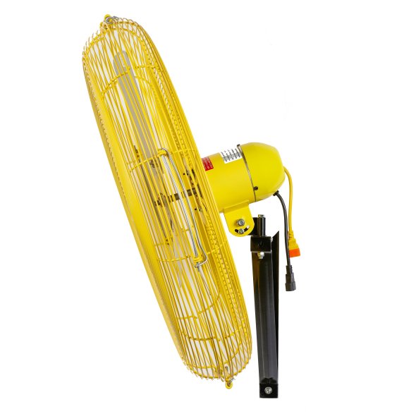 Jan Fan Wall/Ceiling Mount Air Circulator 30 inch 2 Speed w/ Drop Cord Switch 7710 CFM JF-WCM30-DCS-Y