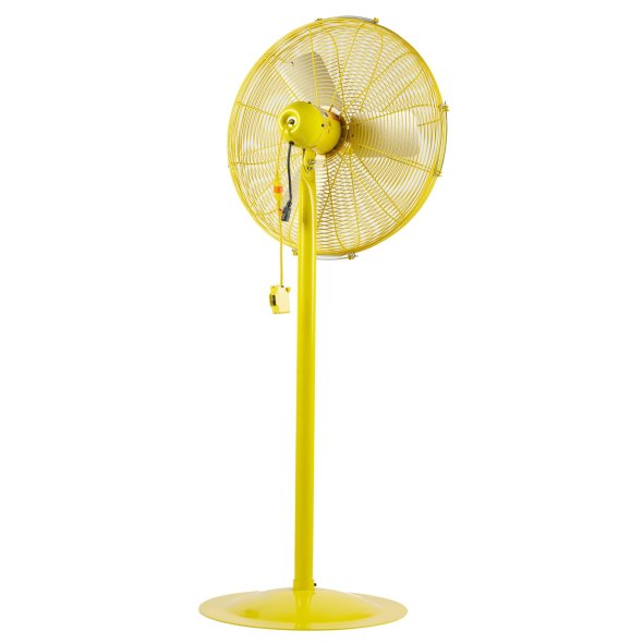 Jan Fan Pedestal Fan 20 inch 2 Speed w/ Drop Cord Switch 4250 CFM JF-PF20-DCS-Y