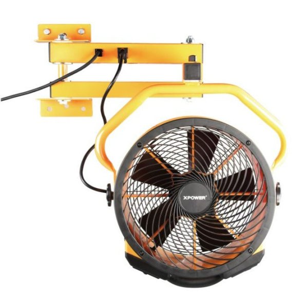 Warehouse/Dock/Trailer Cooling Fan Kit w/ Wall Mount Arm 20 inch 4 Speed 2100 CFM FA-300K