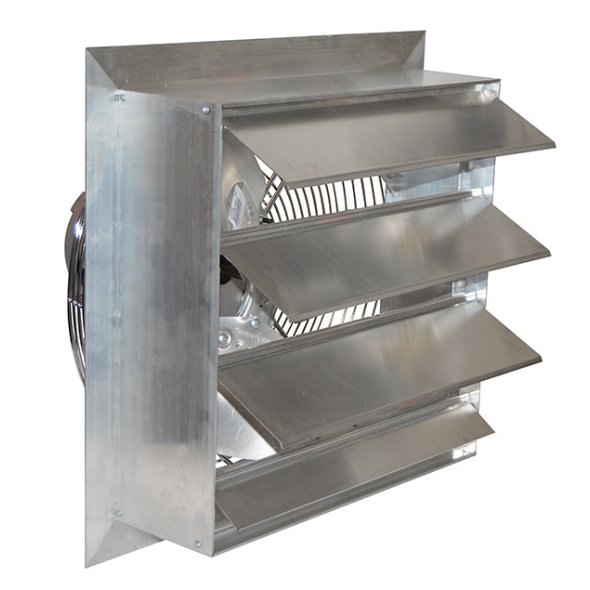 AX Wall Exhaust Fan 14 inch Variable Speed 1600 CFM Direct Drive AX14-1VHE