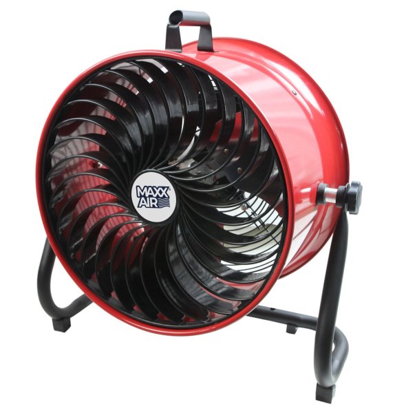 High Velocity Tilting Floor Fan 16 inch 1600 CFM 3 Speed HVFF16TREDUPS