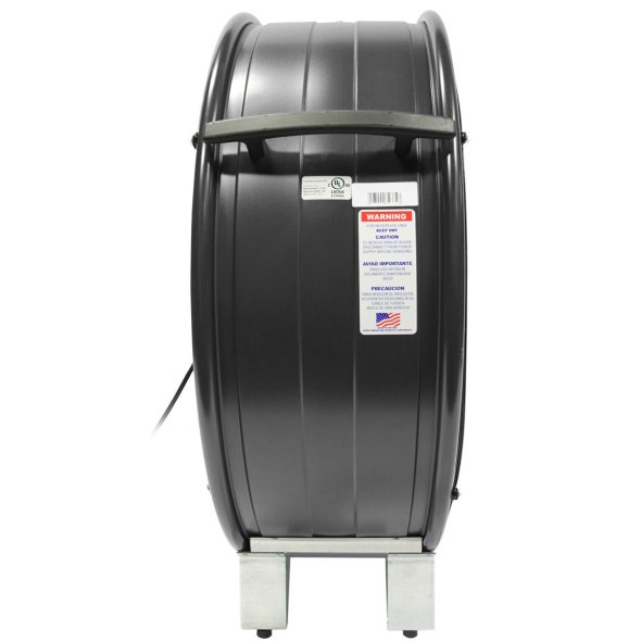Maxx Air Pro Portable Barrel Fan 30 inch 2 Speed 5000 CFM Direct Drive BF30DDBLKPRO