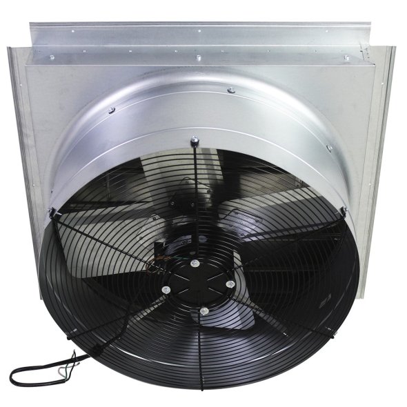 Maxx Air Exhaust Fan w/ Shutters 1 Speed 24 inch 4100 CFM Direct Drive IF24UPS