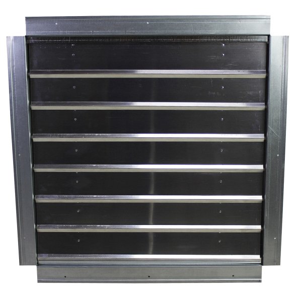 Maxx Air Exhaust Fan w/ Shutters 1 Speed 24 inch 4100 CFM Direct Drive IF24UPS