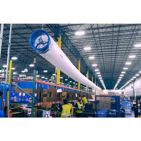 Patterson High Velocity Industrial Fan & Power Tube 14 Inch 2600 CFM