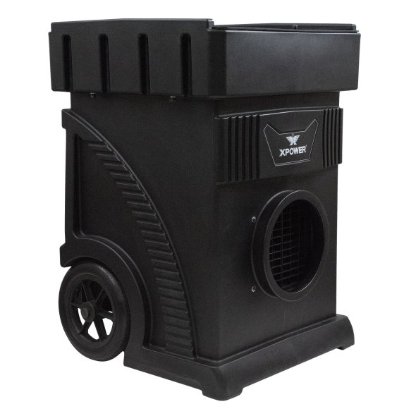 Commercial 3-Stage HEPA Air Scrubber w/ Cord & Quality Sensor Variable Speed 1800 CFM AP-2500D