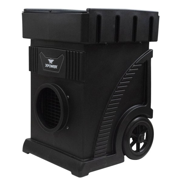 Commercial 3-Stage HEPA Air Scrubber w/ Cord & Quality Sensor Variable Speed 1800 CFM AP-2500D